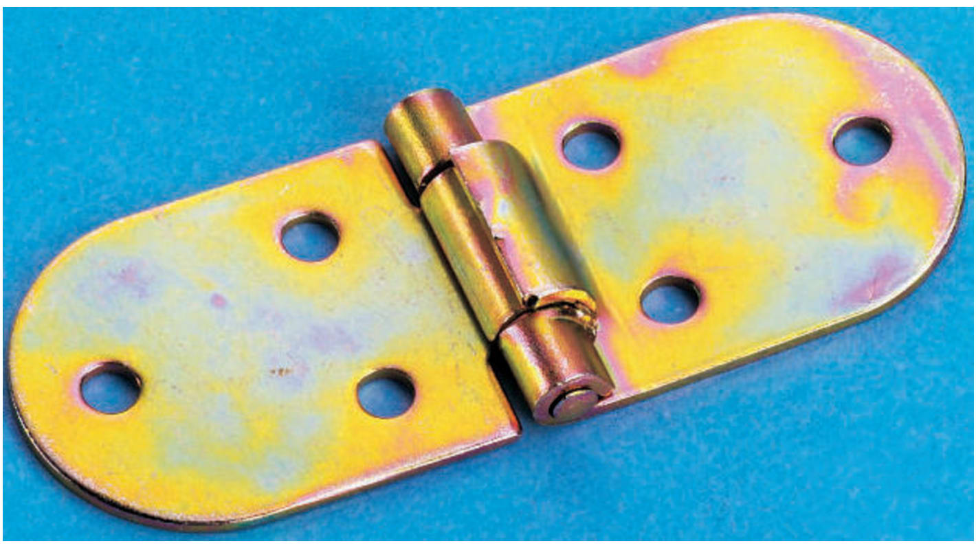 Savigny Steel Butt Hinge, 80mm x 30mm x 1.5mm