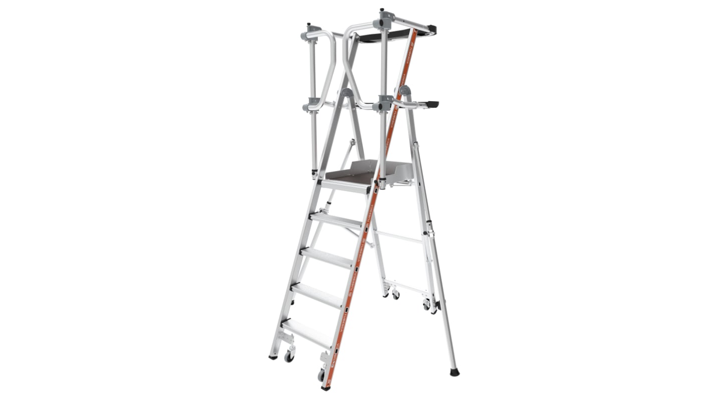 Piattaforma di lavoro e impalcatura Alluminio TUBESCA 1.17m, 150kg carico