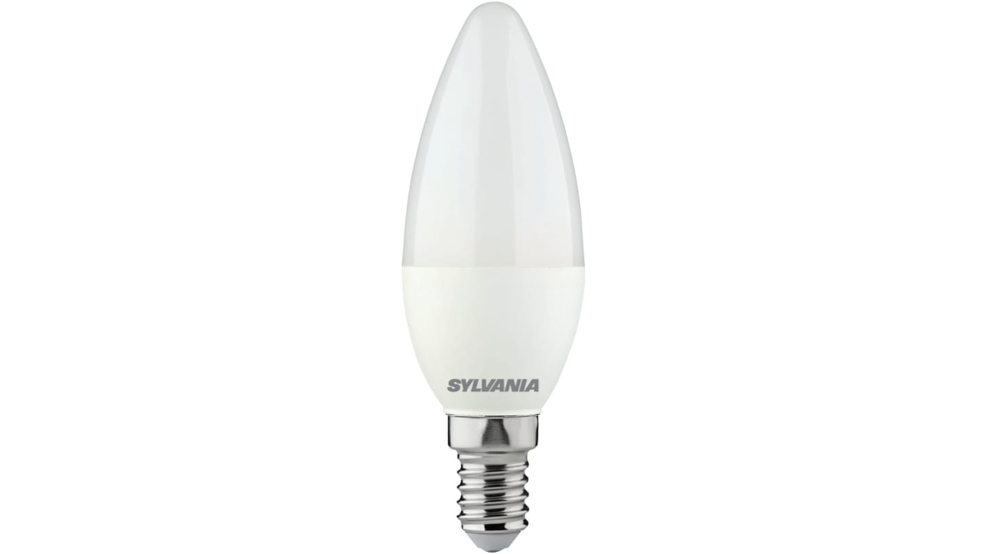 Sylvania V7 E14 LED Bulbs 6.5 W(60W), 6500K, Daylight, Candle shape