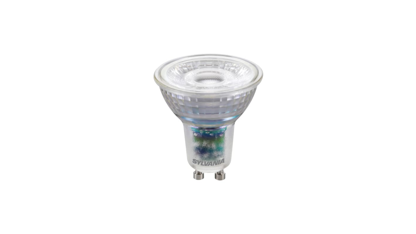 Lampade LED Sylvania con base GU10, 2,2 W, col. Bianco caldo, intensità regolabile