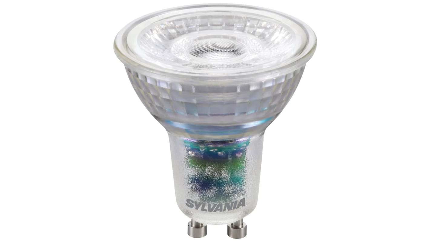 Lampade LED Sylvania con base GU10, 2 W, col. Bianco caldo