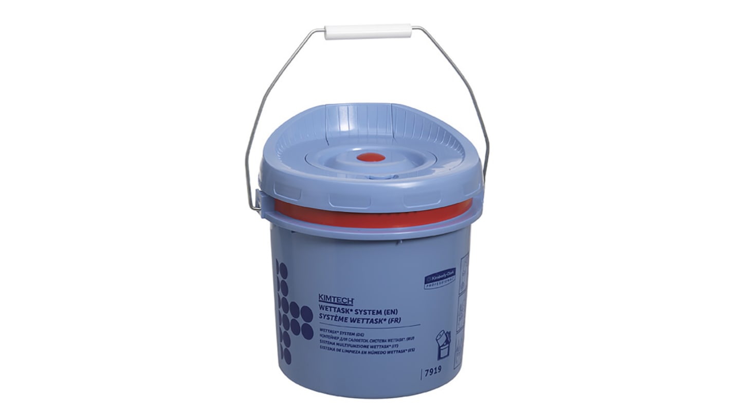 Salviette a secco Kimberly Clark WYPALL Wettask, col. Blu