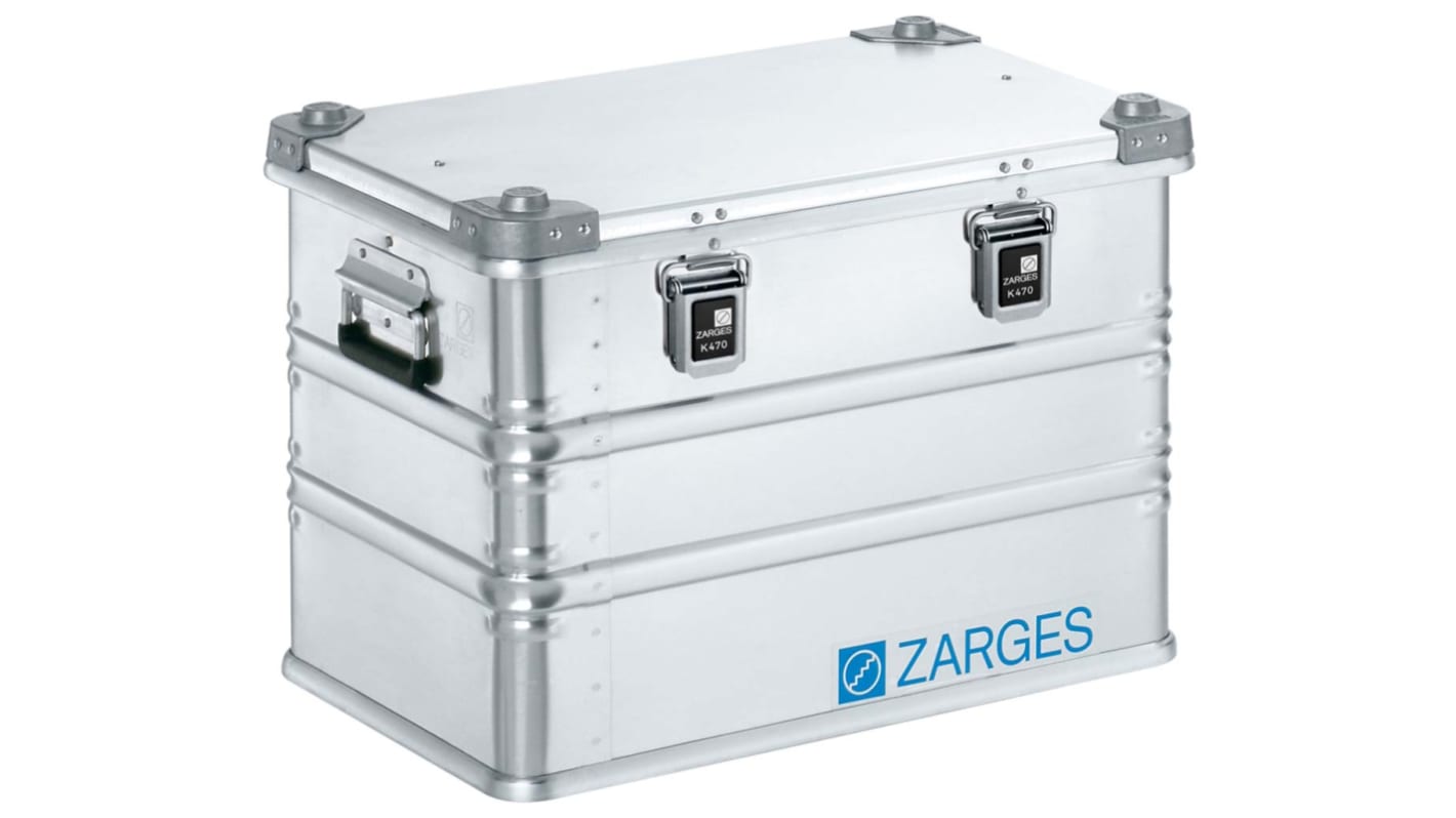 Zarges K 470 Waterproof Metal Equipment case, 410 x 600 x 400mm