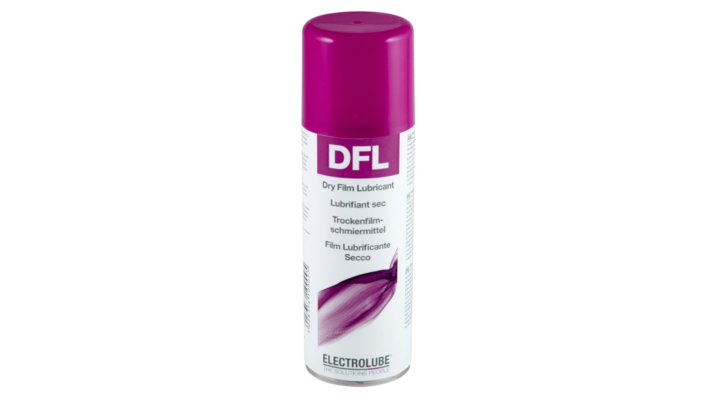 Electrolube DFL200 dry film Aerosol Lubricant 200 ml Aerosol