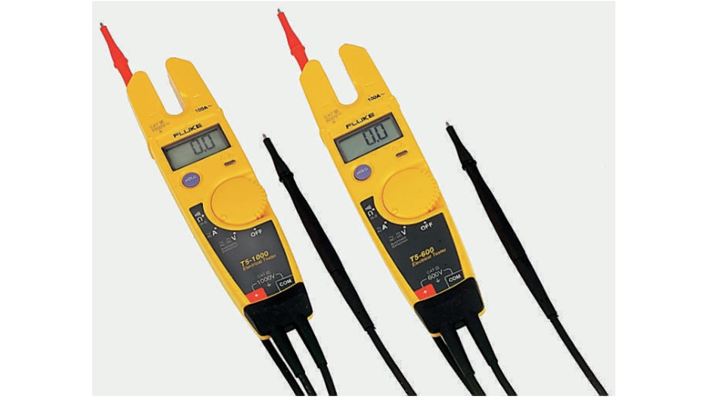 Fluke T5 Multifunktionsprüfgerät Wechselstrom, Wechselspannung, Stromdurchgang, Gleichstrom, Gleichspannung, Widerstand