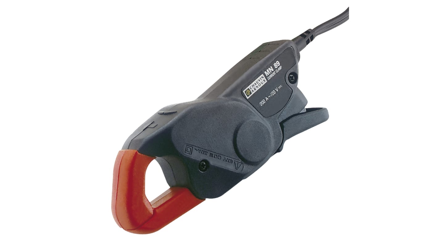 Morsetto per corrente Chauvin Arnoux P01120415, 240A ca max, conduttore 20mm