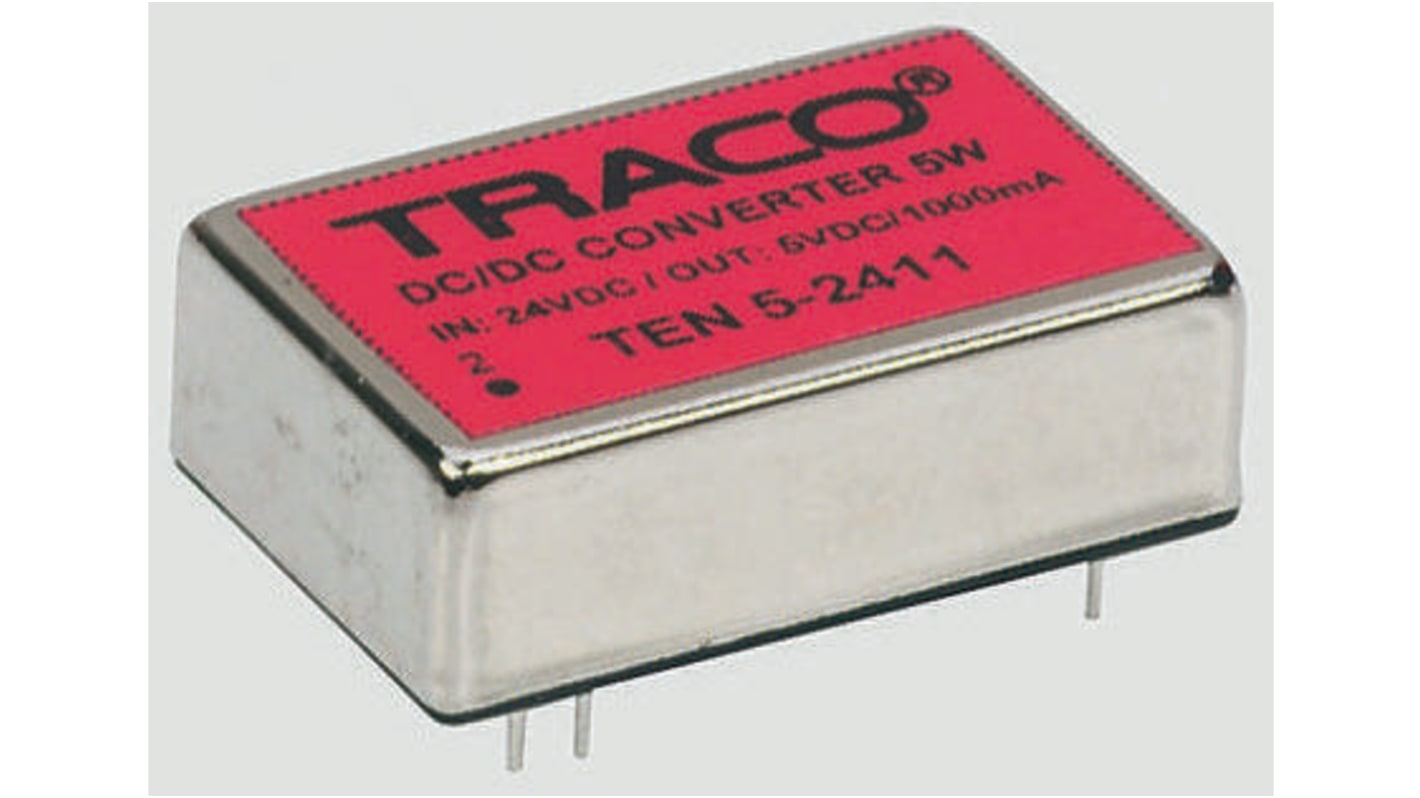 Convertitore c.c.-c.c. 6W, Vin 36 → 72 V c.c., Vout 15V cc, 1.5kV cc