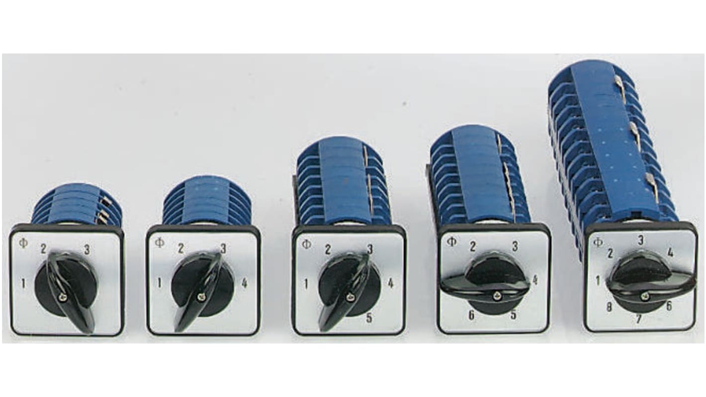 Interruttore Cam Kraus & Naimer C42.A270/GBA001.E 3P, 3 posizioni, 63A