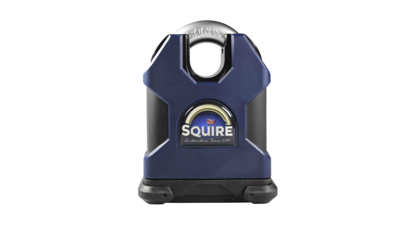 Squire Key Weatherproof Boron Alloy, Steel Steel Padlock, 12.7mm Shackle, 65mm Body