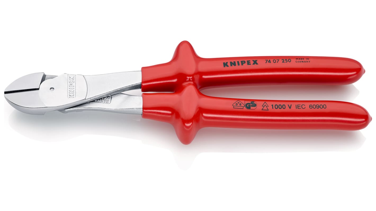 Knipex Knipex VDE/1000V Insulated High Leverage Diagonal Cutter