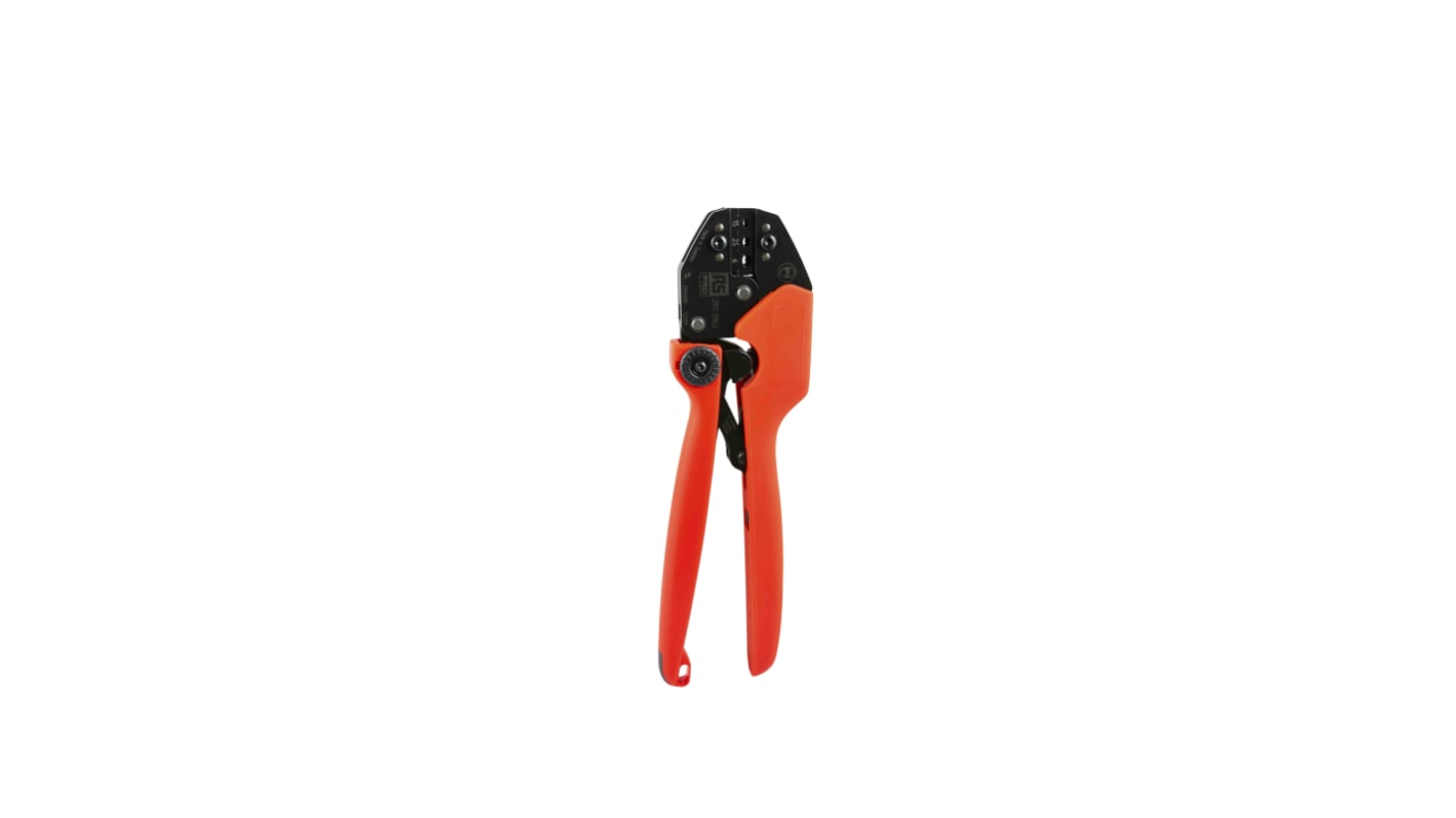 RS PRO Hand Ratcheting Crimp Tool for Crimp Contacts, 0.5 → 6mm² Wire