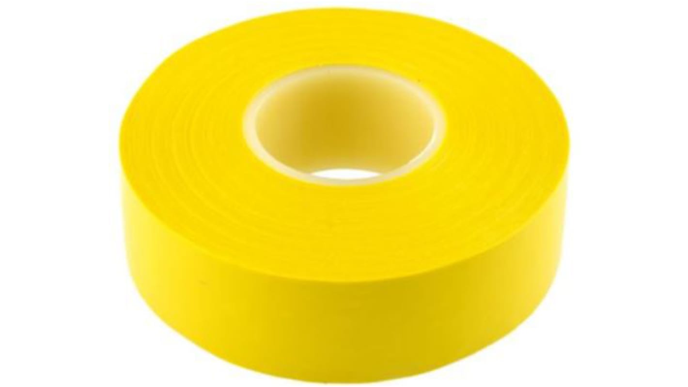 Thomas & Betts Cable Tie, Hook and Loop, 4572mm x 19.1 mm, Yellow Nylon, Pk-1