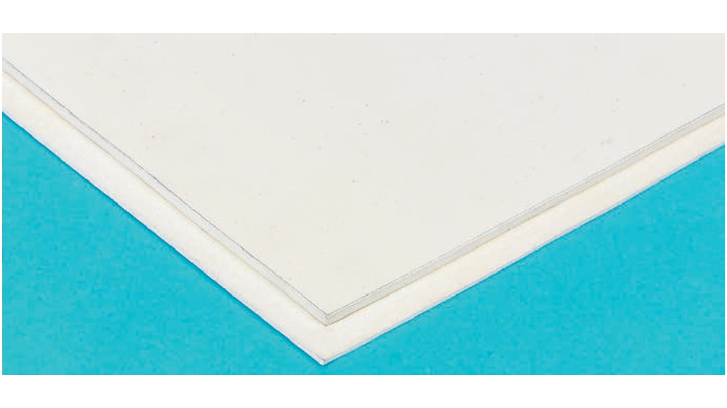 RS PRO ゴムシート 白, 1.5m x 1.5mm x 500mm | RS