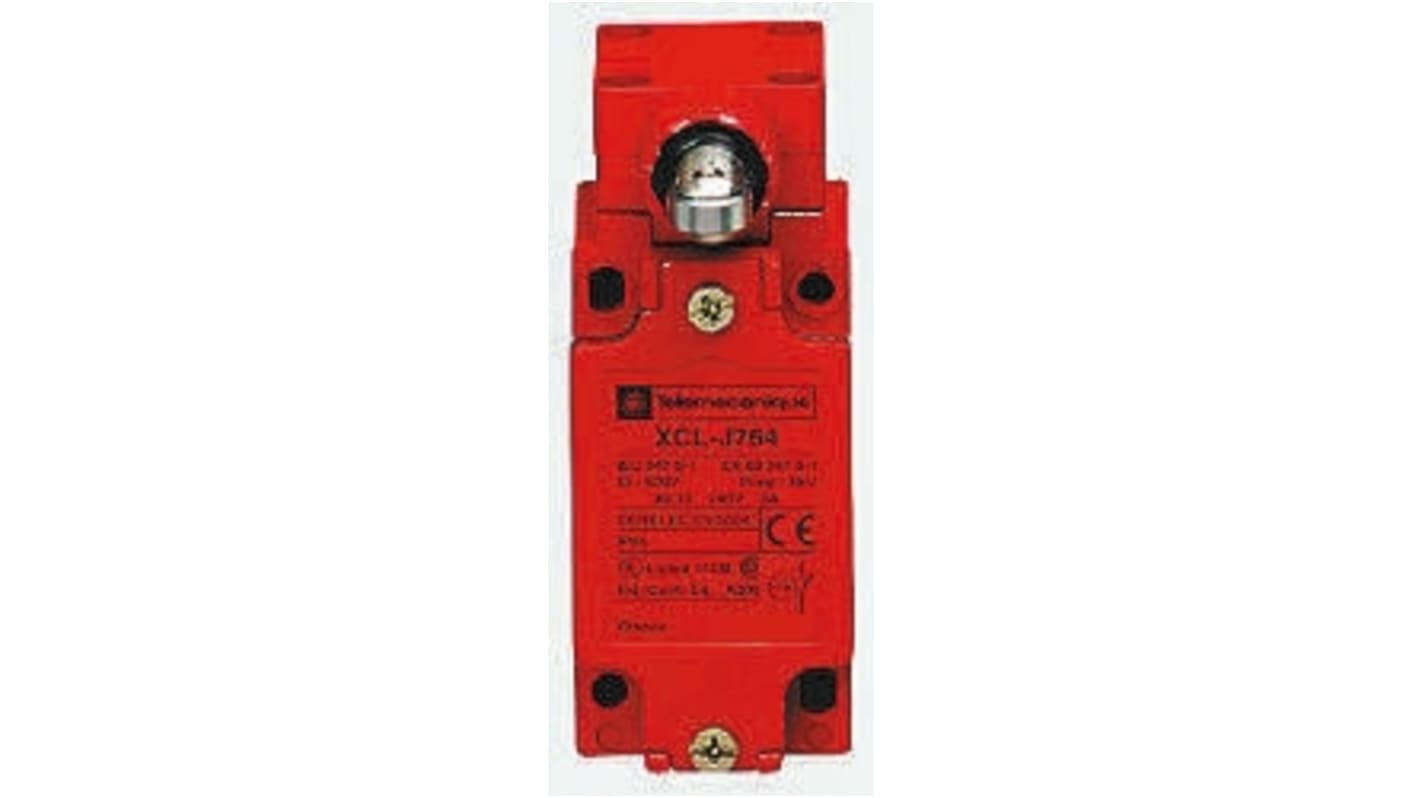 Interruttore di fine corsa di sicurezza Telemecanique Sensors, Tasto a rotella, NO/NC, 10A, IP66