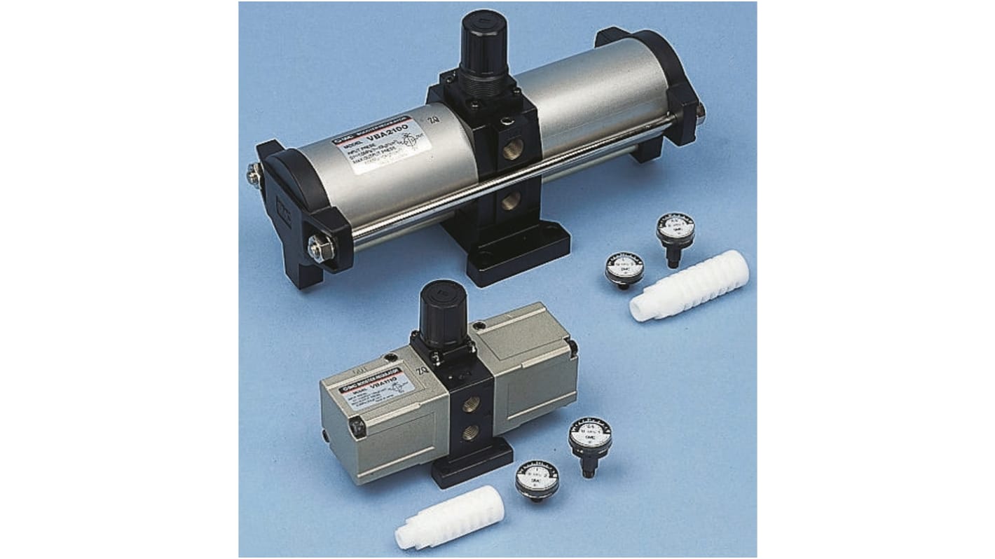 SMC G 1/2 Pneumatic Regulator -, 1MPa max. input