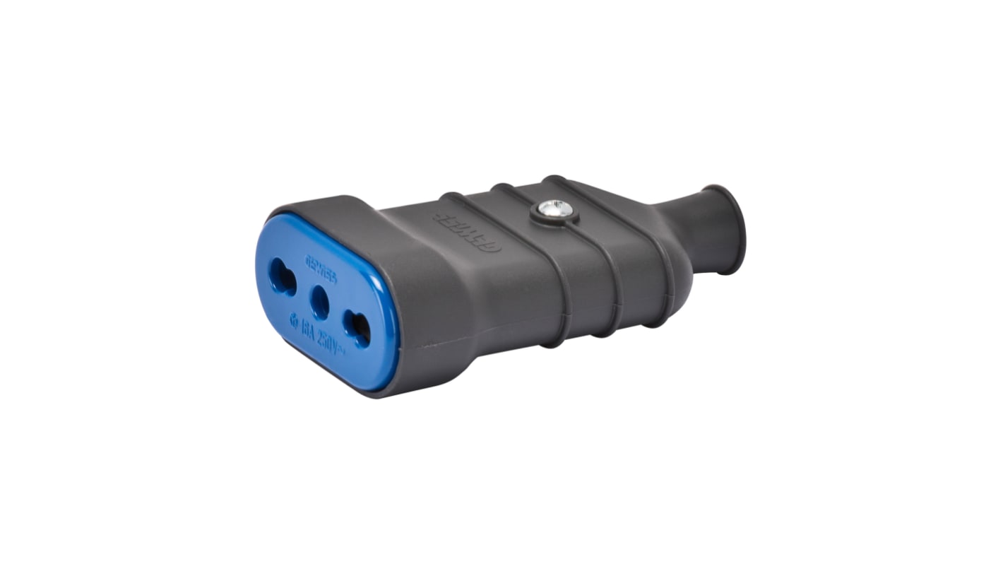 Presa elettrica, Gewiss GW28206, 16A, Grigio 250 V c.a.