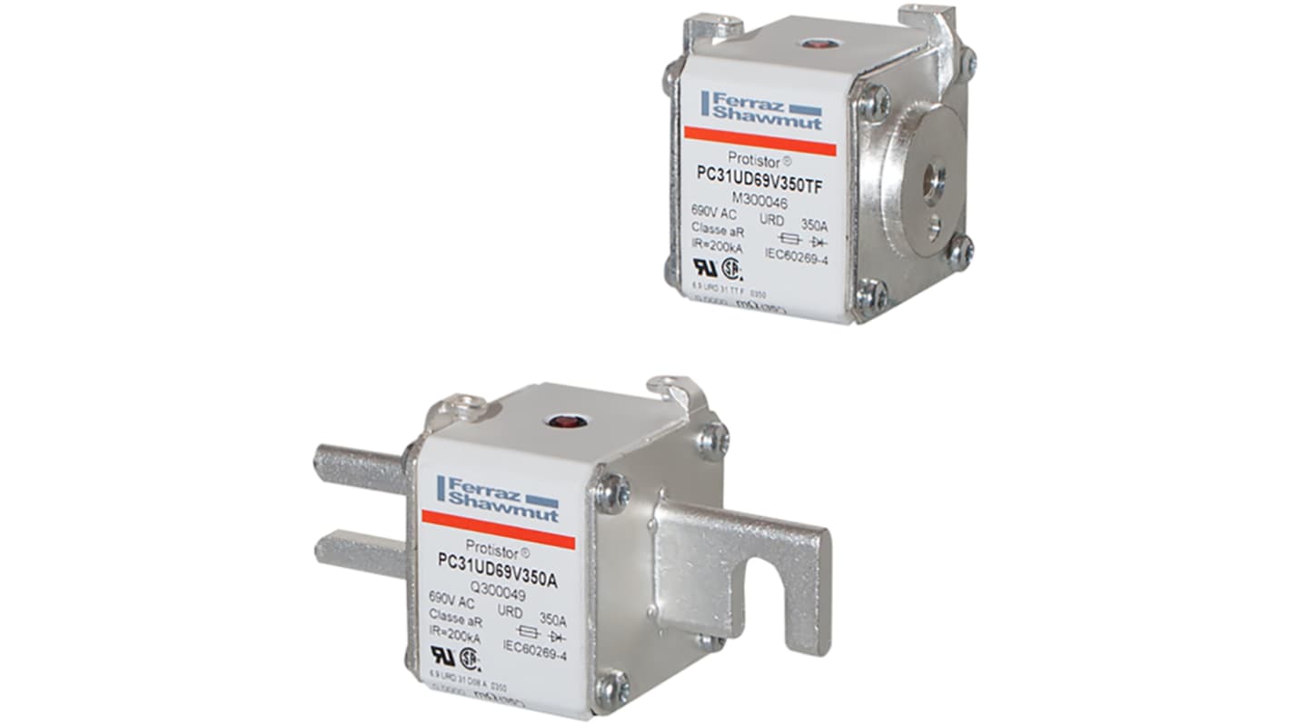 Mersen 400A German Standard Fuse, 31, 700V, 101.6mm