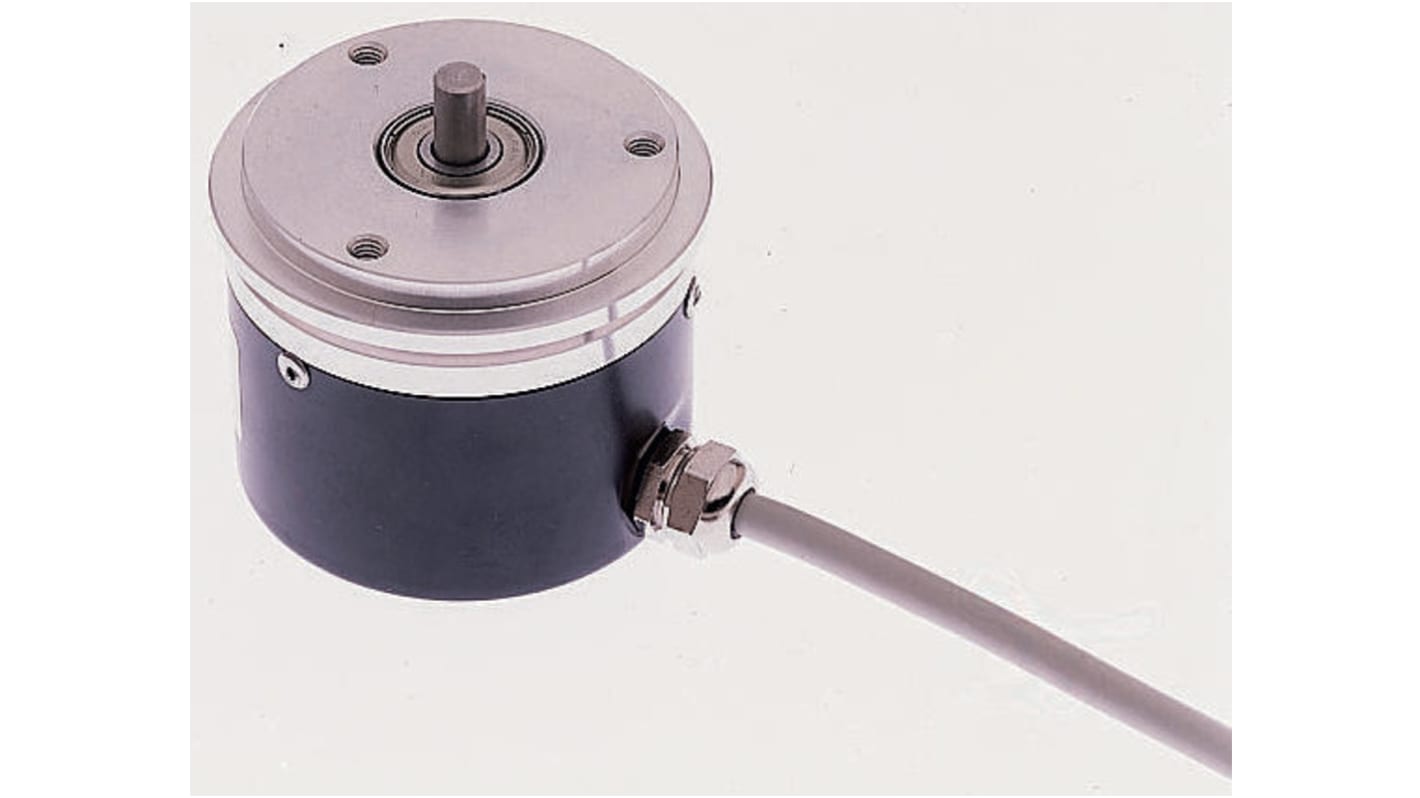 Baumer BDT Series Optical Incremental Encoder, 360 ppr, HTL/Push Pull Signal, Solid Type, 6mm Shaft