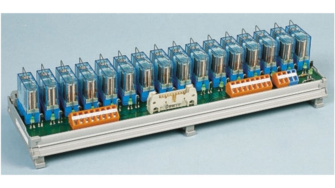 Finder Schnittstellen-Relaismodul 24V dc, 1-poliger Wechsler DIN-Hutschiene