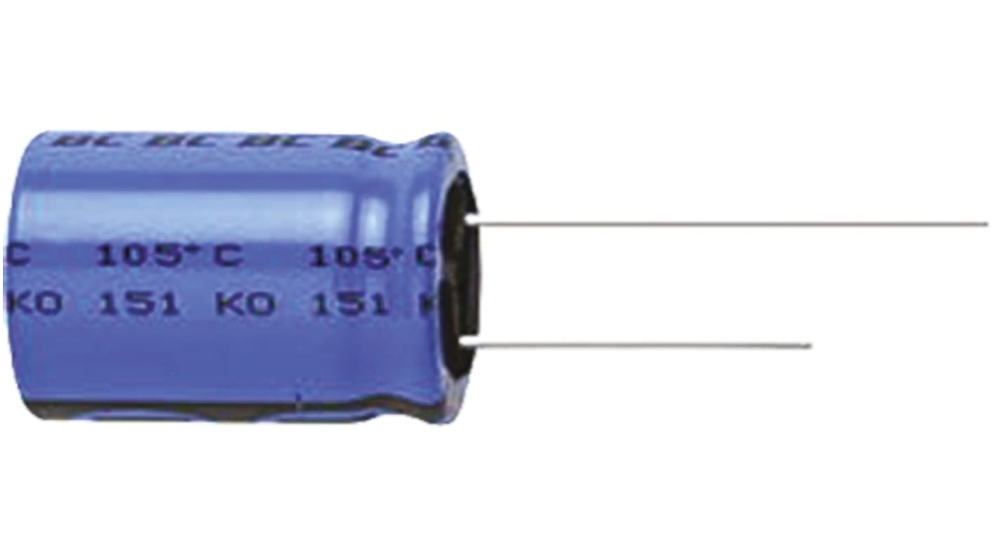 Vishay 151 RLH, THT Aluminium-Elektrolyt Kondensator 47μF ±20% / 200V dc, Ø 12.5mm x 25mm, bis 105°C