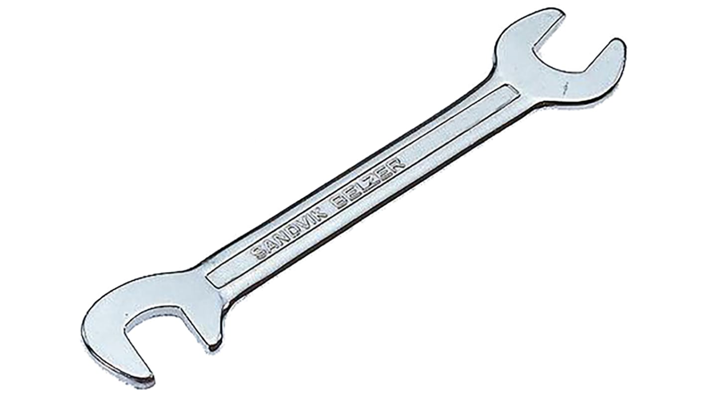 Bahco Double Ended Open Spanner, 7mm, Metric, Double Ended, 90 mm Overall