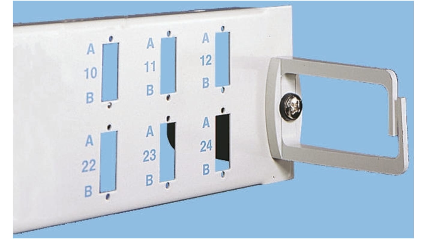 Rittal Shunting Ring Shunting Ring for Use with 19-Inch Enclosure, Patch Panel, Rittal Data Rack and all Components on