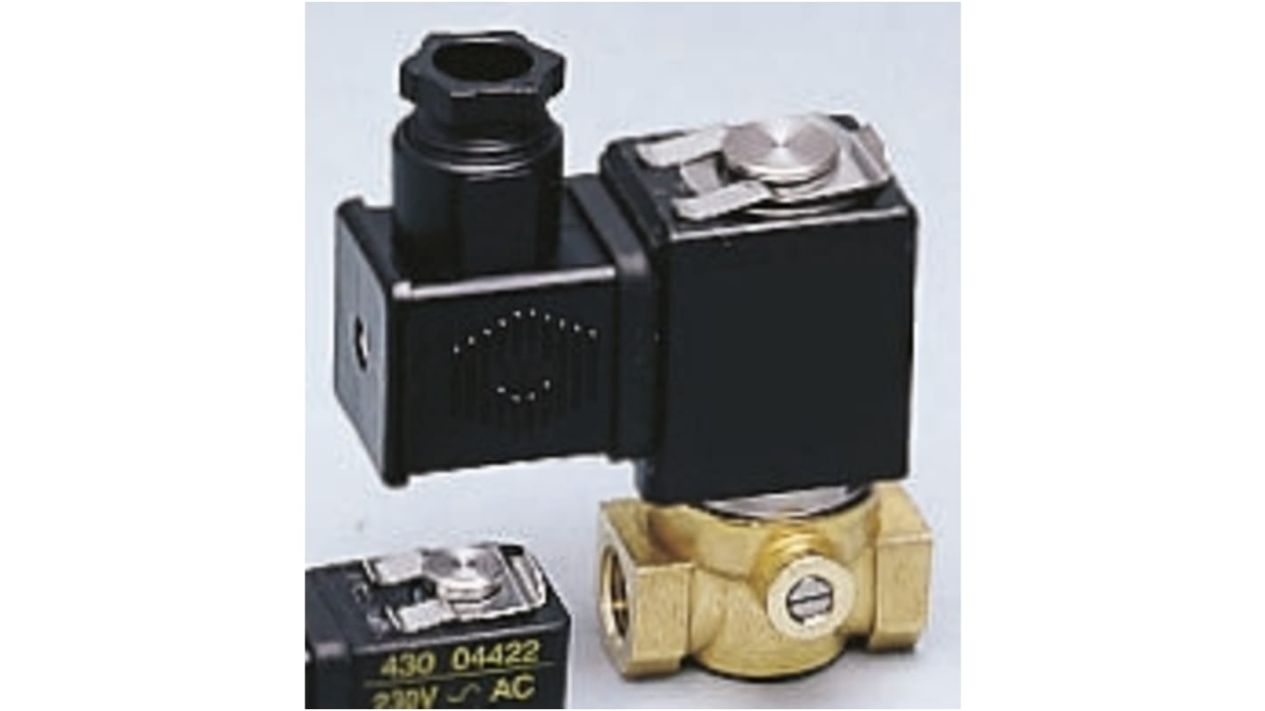 EMERSON ? ASCO Solenoid Valve SCG256A404VMS 115/50, 2 port(s) , NC, 115 V ac, 1/4in