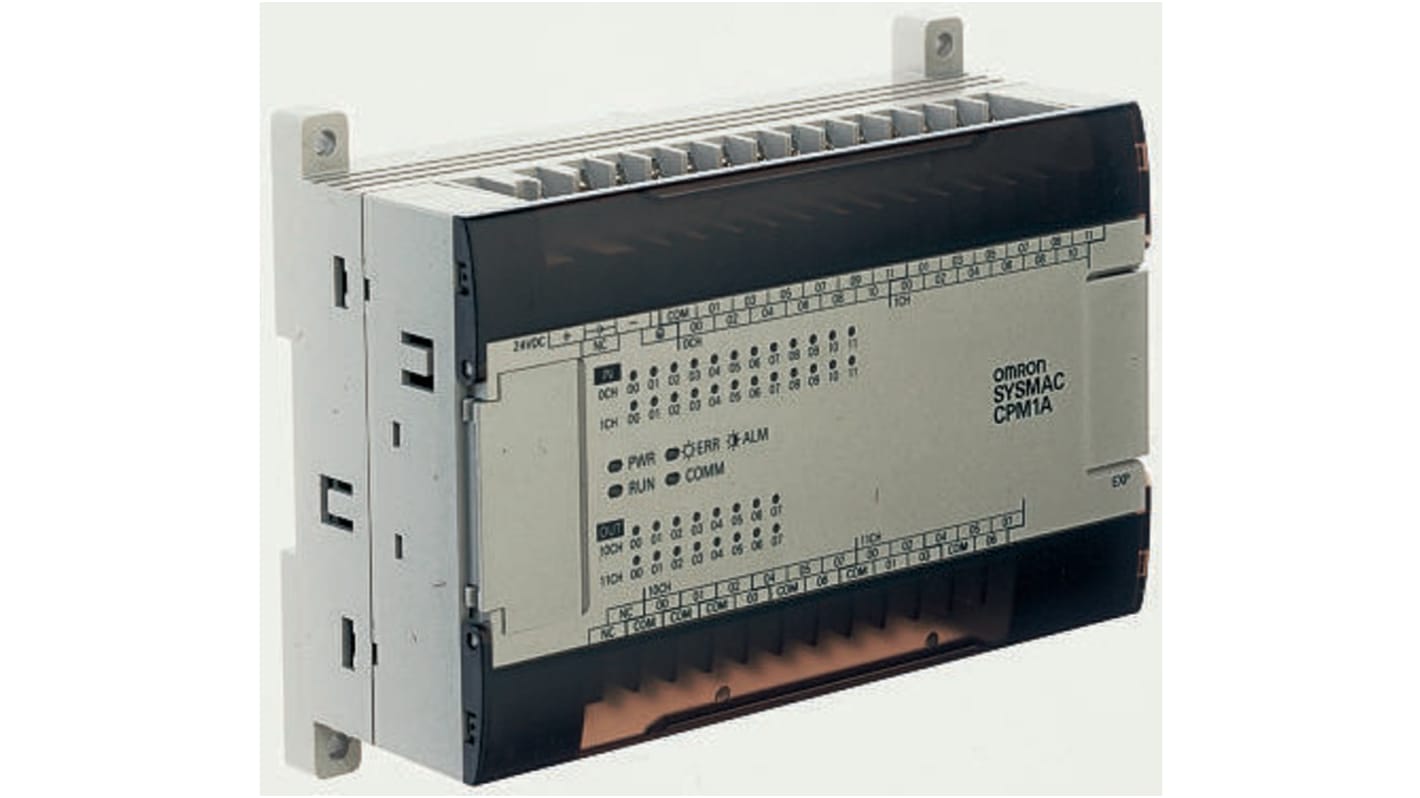 Omron CPM1A Series PLC CPU for Use with CPM1A Series, Transistor Output, 12 (DC)-Input, DC Input