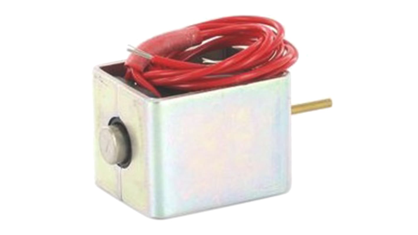 Lineární solenoid, 12 V DC, 27 x 22 x 20 mm