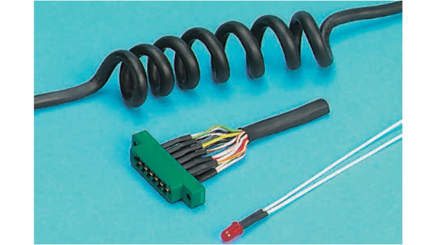 Gaine thermorétractable TE Connectivity, Diam. 6.4mm, Long. 75m, Rétreint 3:1, Noir