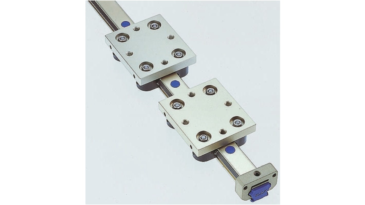 Guida lineare assemblata SKF, serie LLEHS, misure 1000mm x 25mm, carrello da 70mm x 65mm, carico dinamico 700N, in