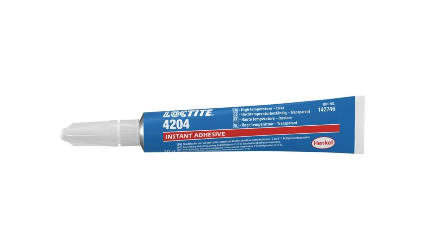 Loctite 4204 Sekundenkleber Cyanacrylat Flüssig transparent, Tube 20 g