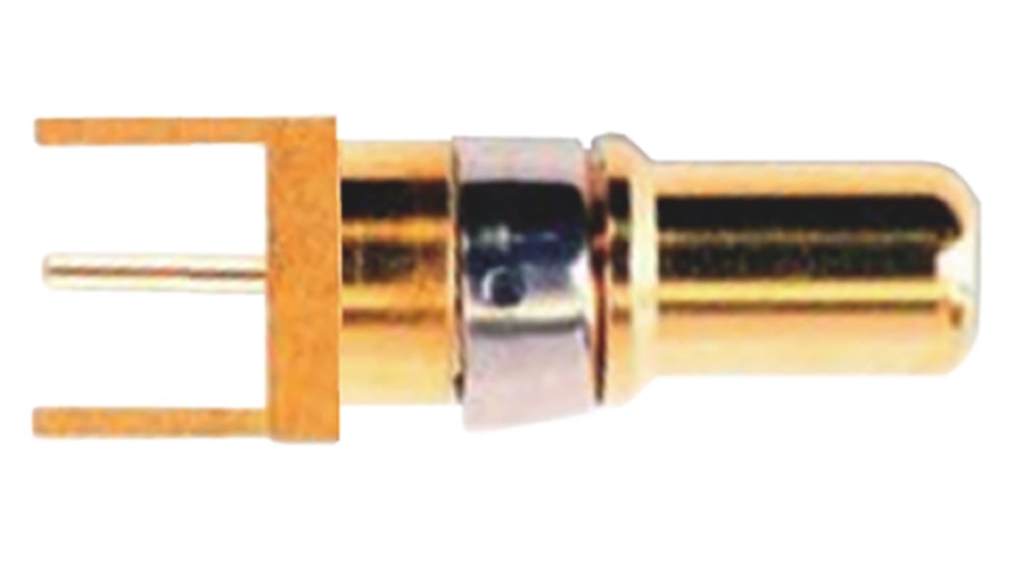 FCT from Molex, 173112 Series, Male Solder D-Sub Connector Coaxial Contact, Gold over Nickel Coaxial