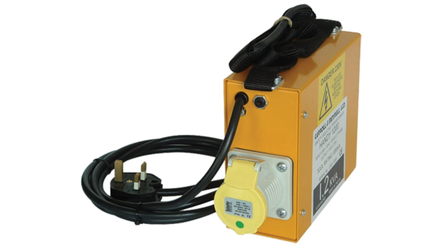 Transformator separacyjny 600VA ±55V ac 230V ac Prąd wyjściowy 16A