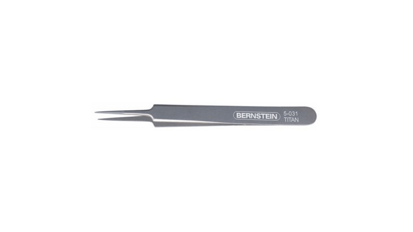 Bernstein 110 mm, Stainless Steel, Pointed, Tweezers