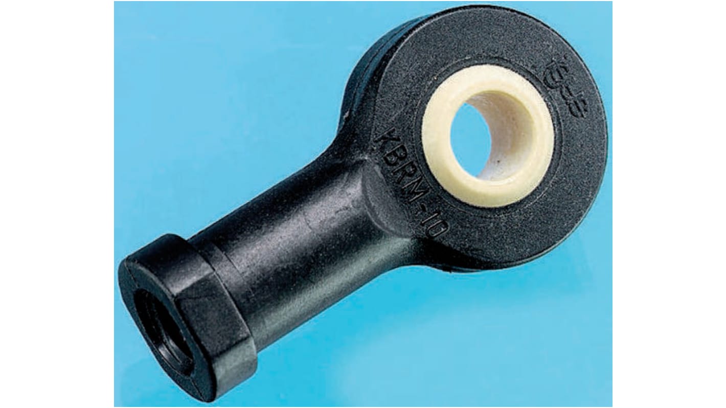 Terminale aste Igus, lunghezza 76mm, foro da 14mm, filettatura M14 Femmina, statico 2000N, in Igumid G