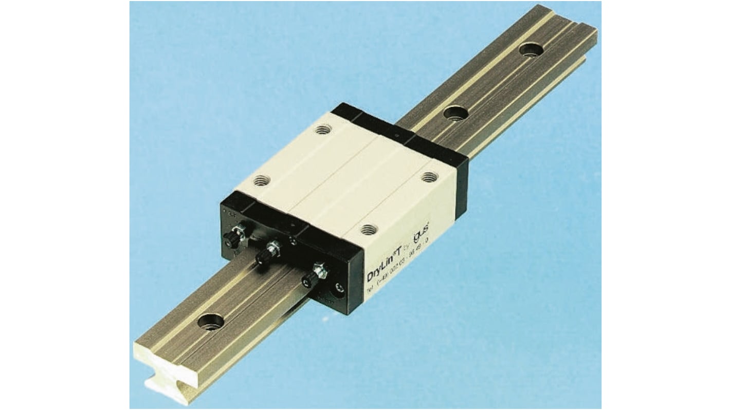 Igus Serie T, Lineare Führungsschiene, Aluminium eloxiert 15mm x 1000mm 4kN