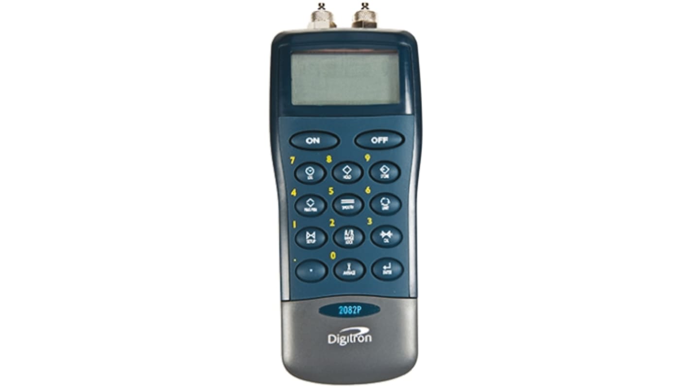 Digitron 2000P Differential Druckmessgerät ±0,15 % + 0,003 bar + 1 Stelle mit Leckprüfung, 0bar → 2bar