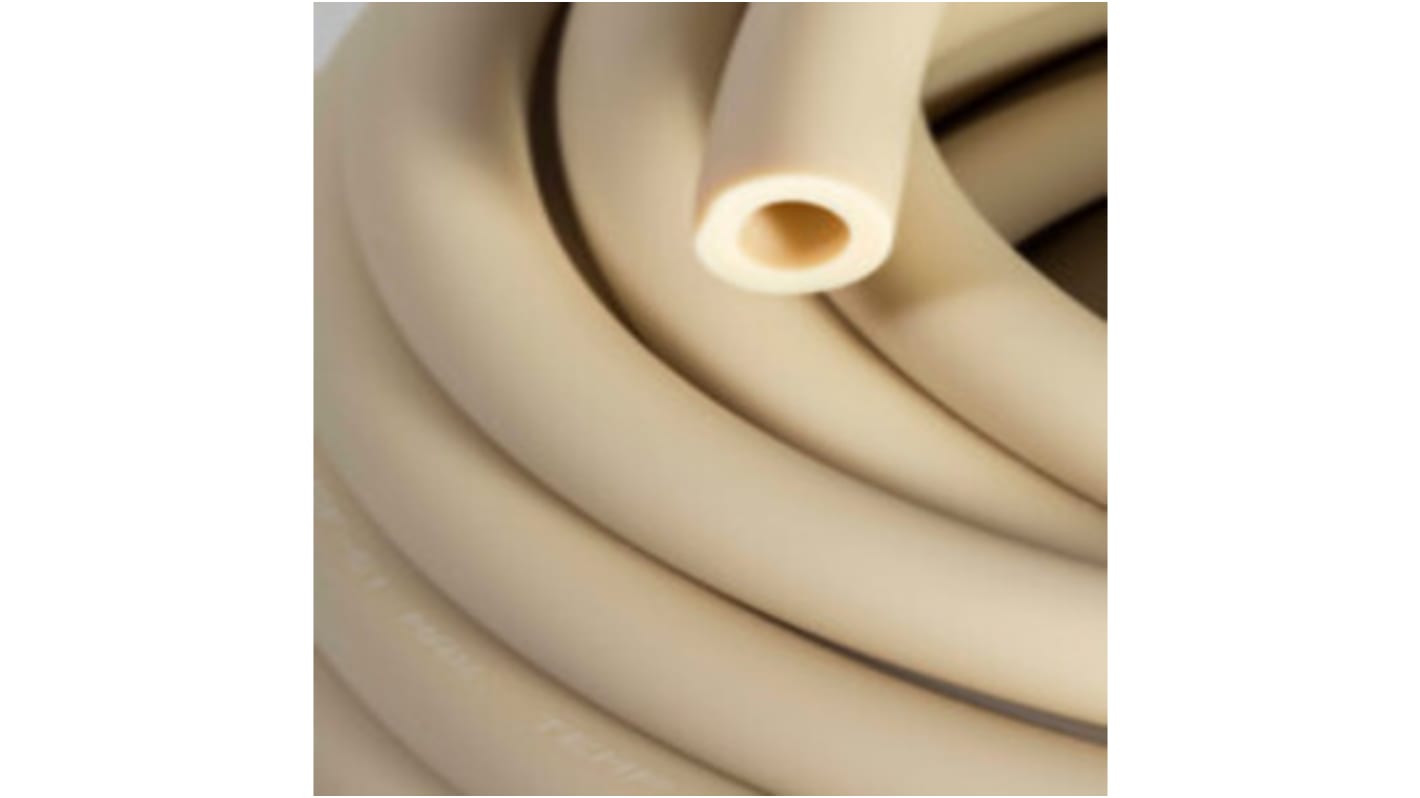 Saint Gobain Tygon®A-60-C TPE, Flexible Tube, 6.4mm ID, 9.6mm OD, Beige, 15m