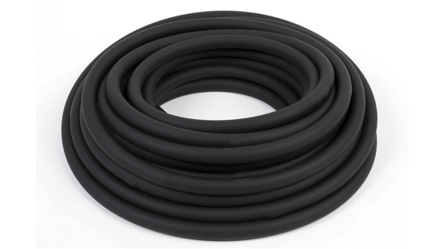 Saint Gobain Tygon® A-60-G Flexible Tube, TPE, 6.4mm ID, 9.6mm OD, Black, 15m