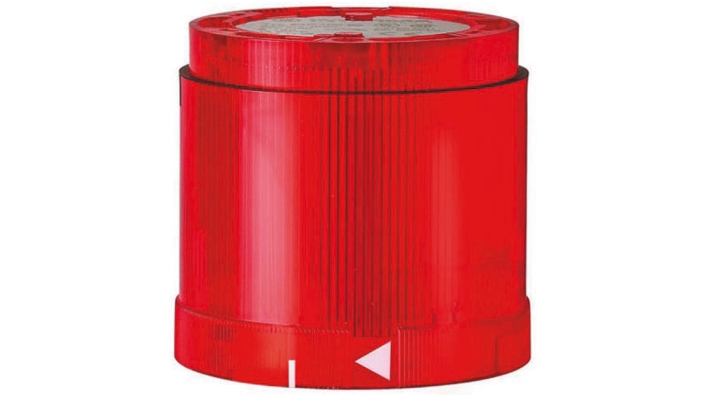 Werma 842 Series Red Flashing Effect Beacon Unit, 230 V ac, Xenon Bulb, AC, IP54
