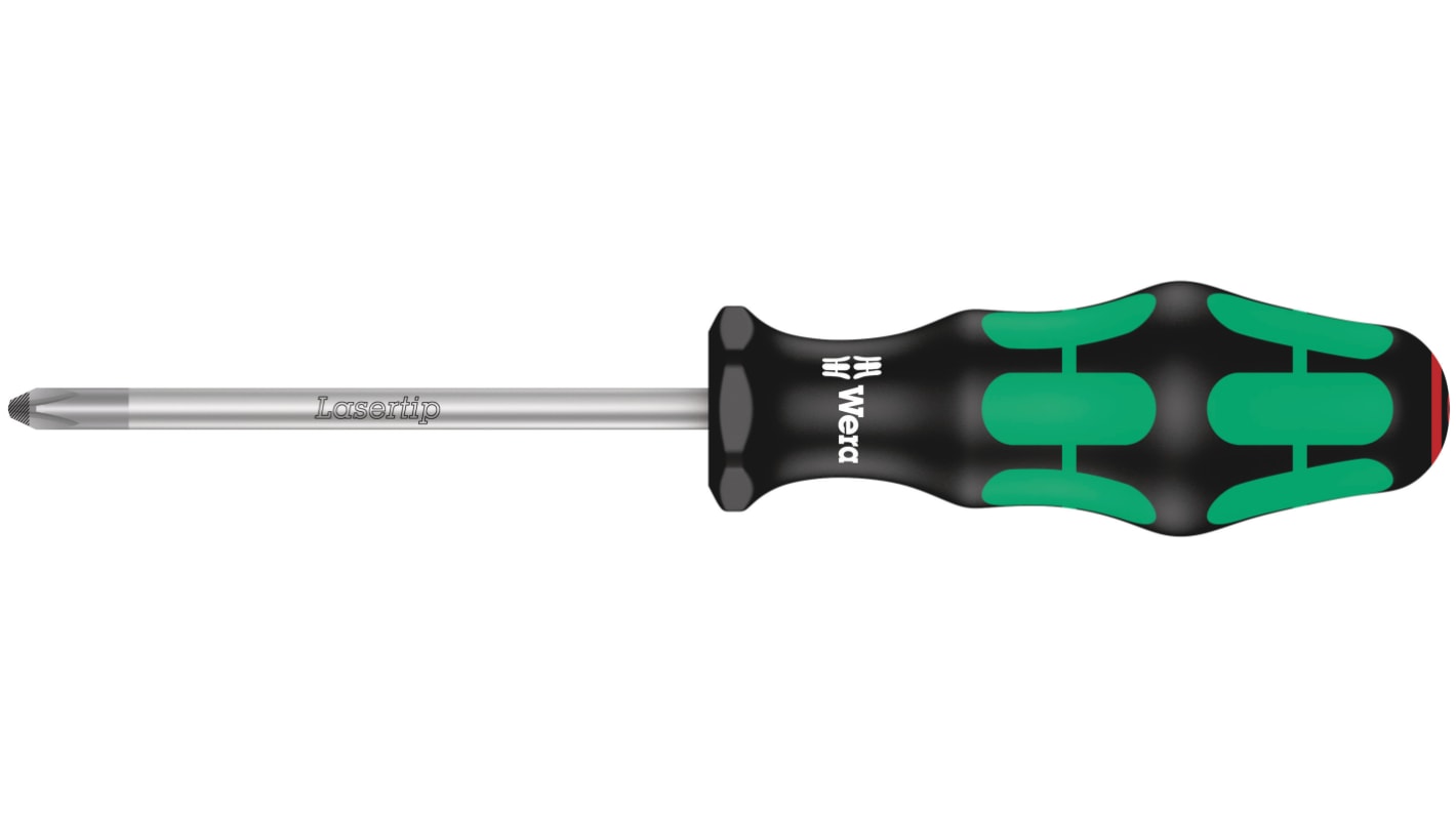 Wera Phillips  Screwdriver, PH2 Tip, 100 mm Blade, 205 mm Overall