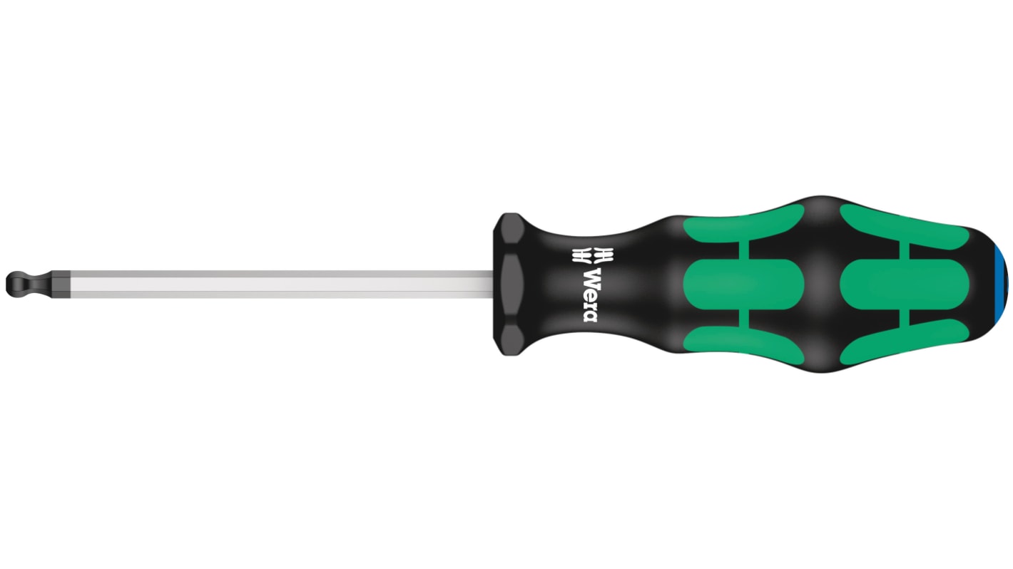 Tournevis standard Wera, pointe Hexagonal tête ronde 5 mm