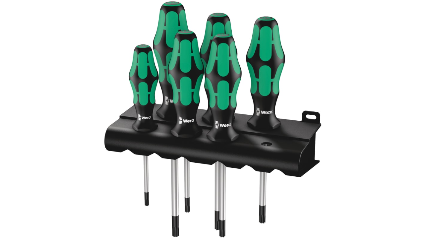 Wera Torx Screwdriver Set, 6-Piece