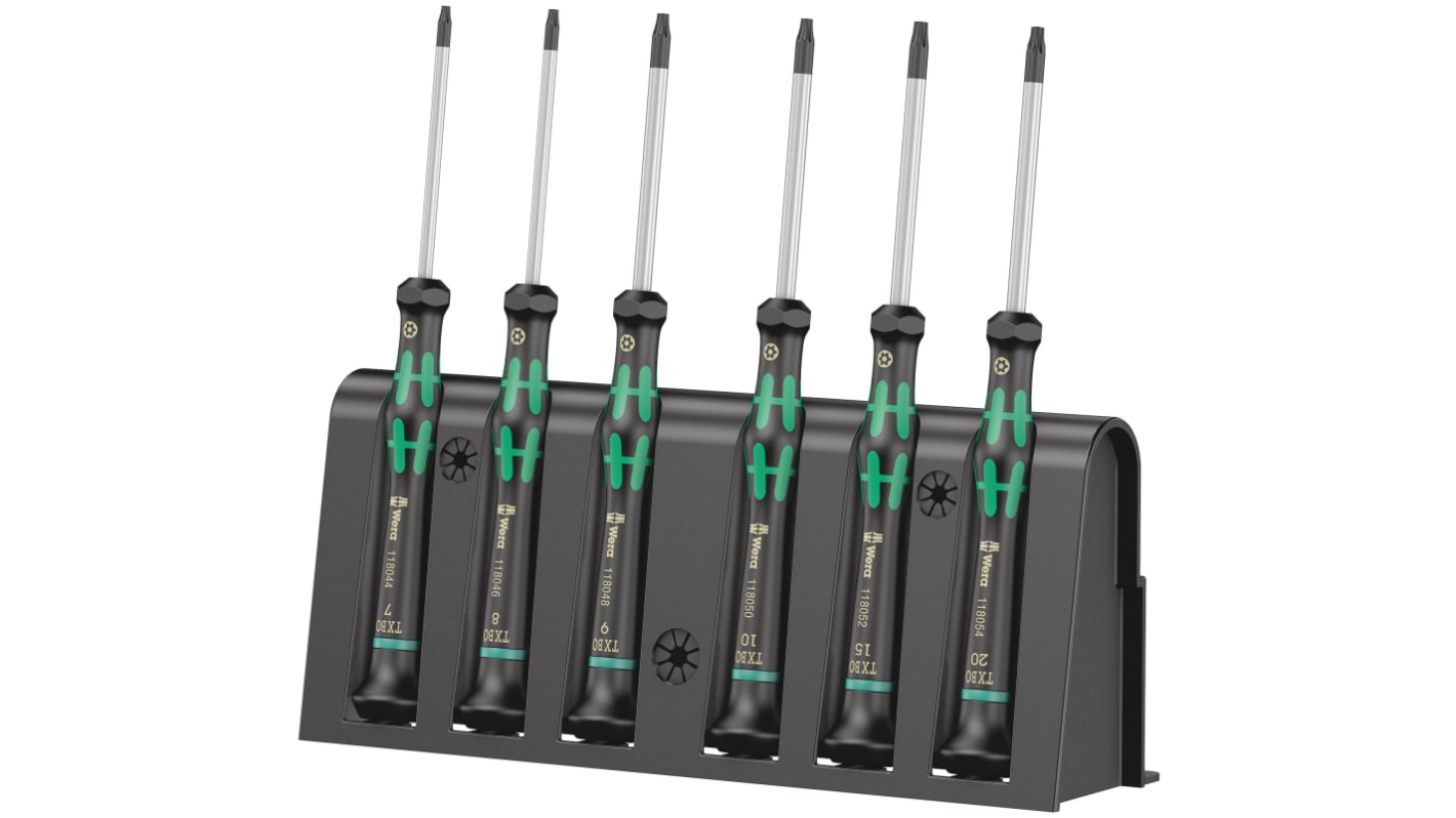 春新作の Wera ドライバーセット 精密ドライバセット 6個 05118154001 | RS メンテナンス