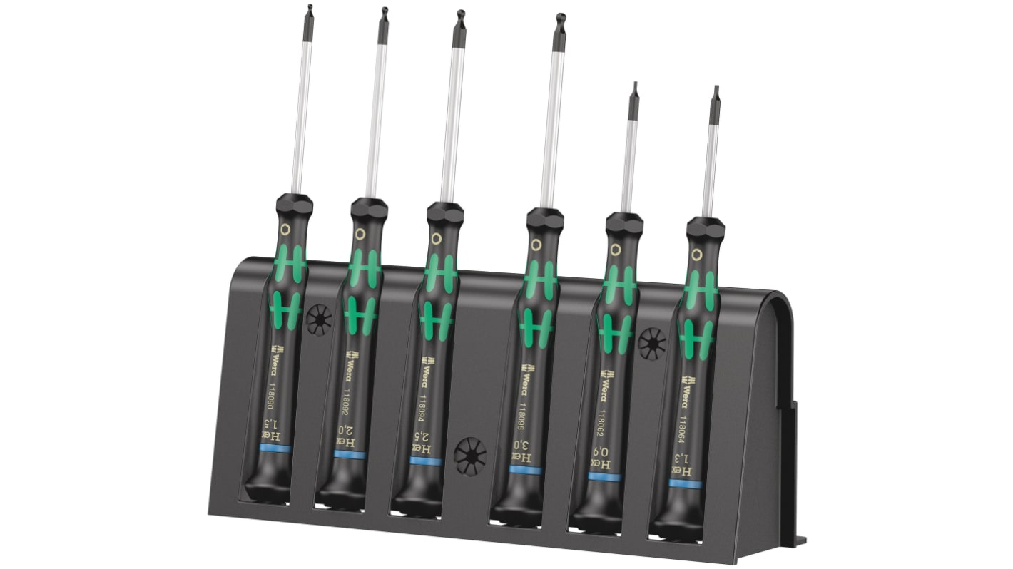 Set di cacciaviti Wera, 6 pezzi Brugola