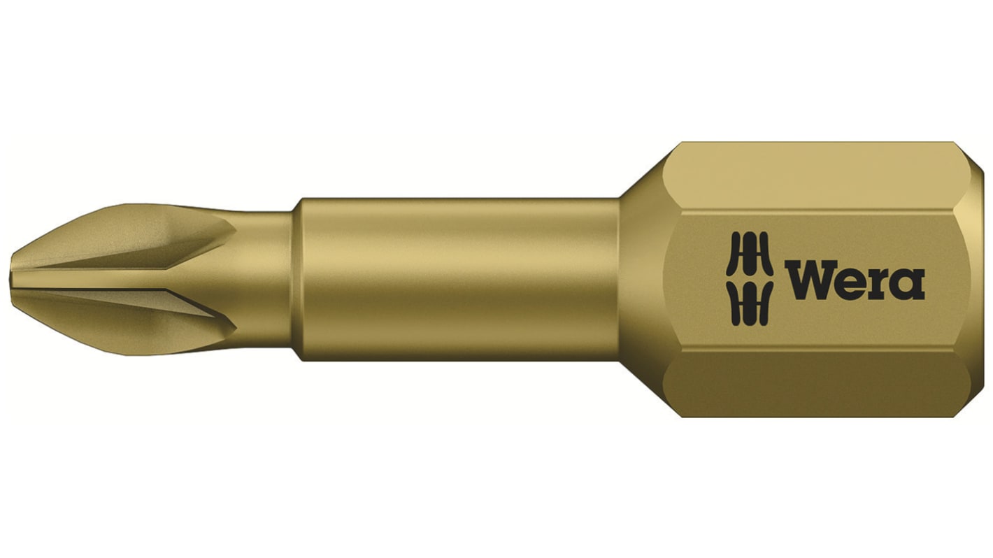 Wera Pozidriv Screwdriver Bit, PZ1 Tip