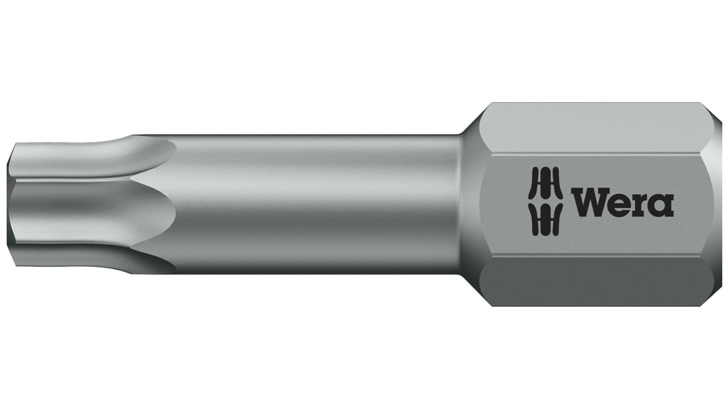 Wera Torx Screwdriver Bit, T25 Tip