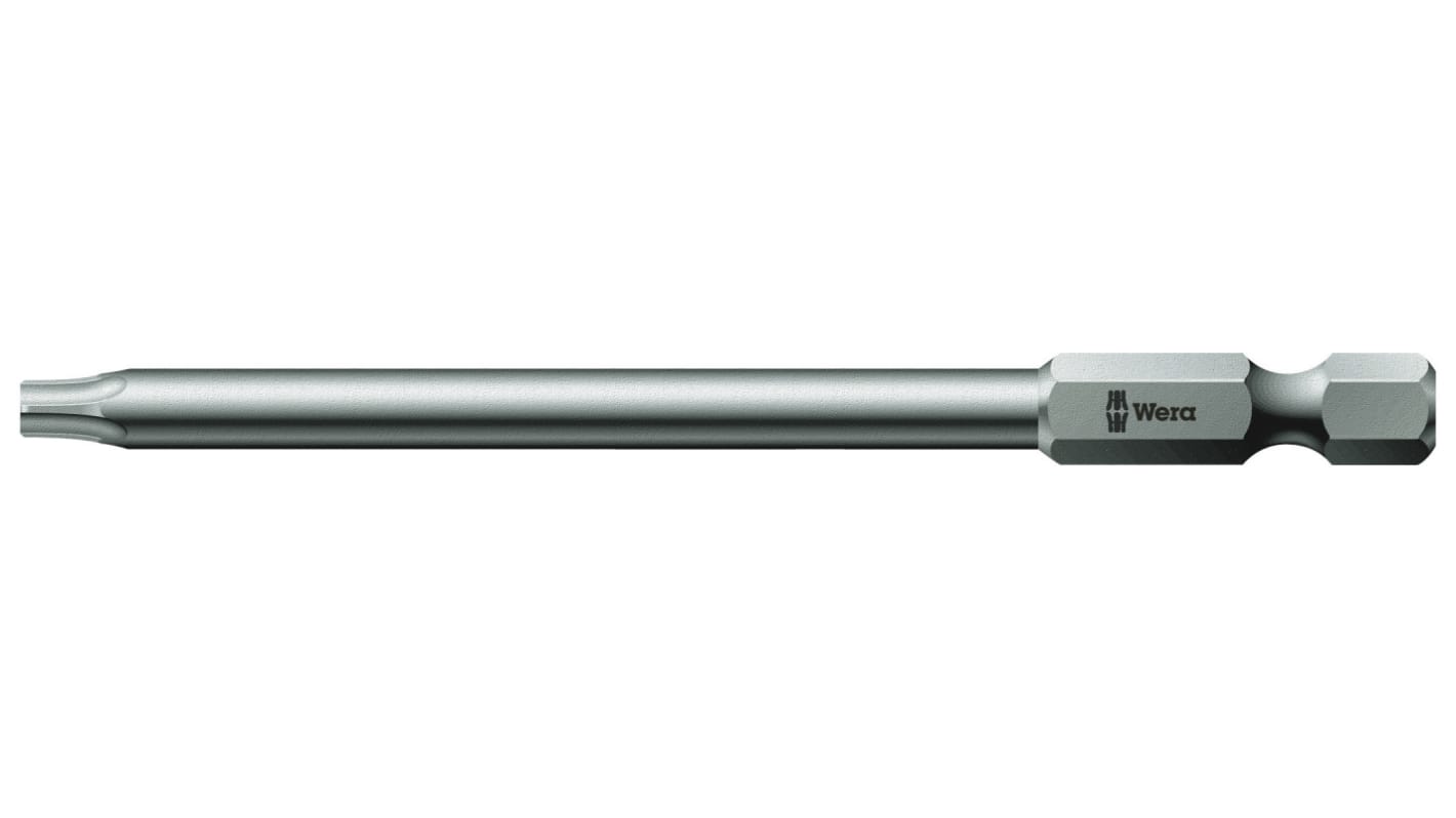 Wera Torx Screwdriver Bit, T27 Tip, 89 mm Overall