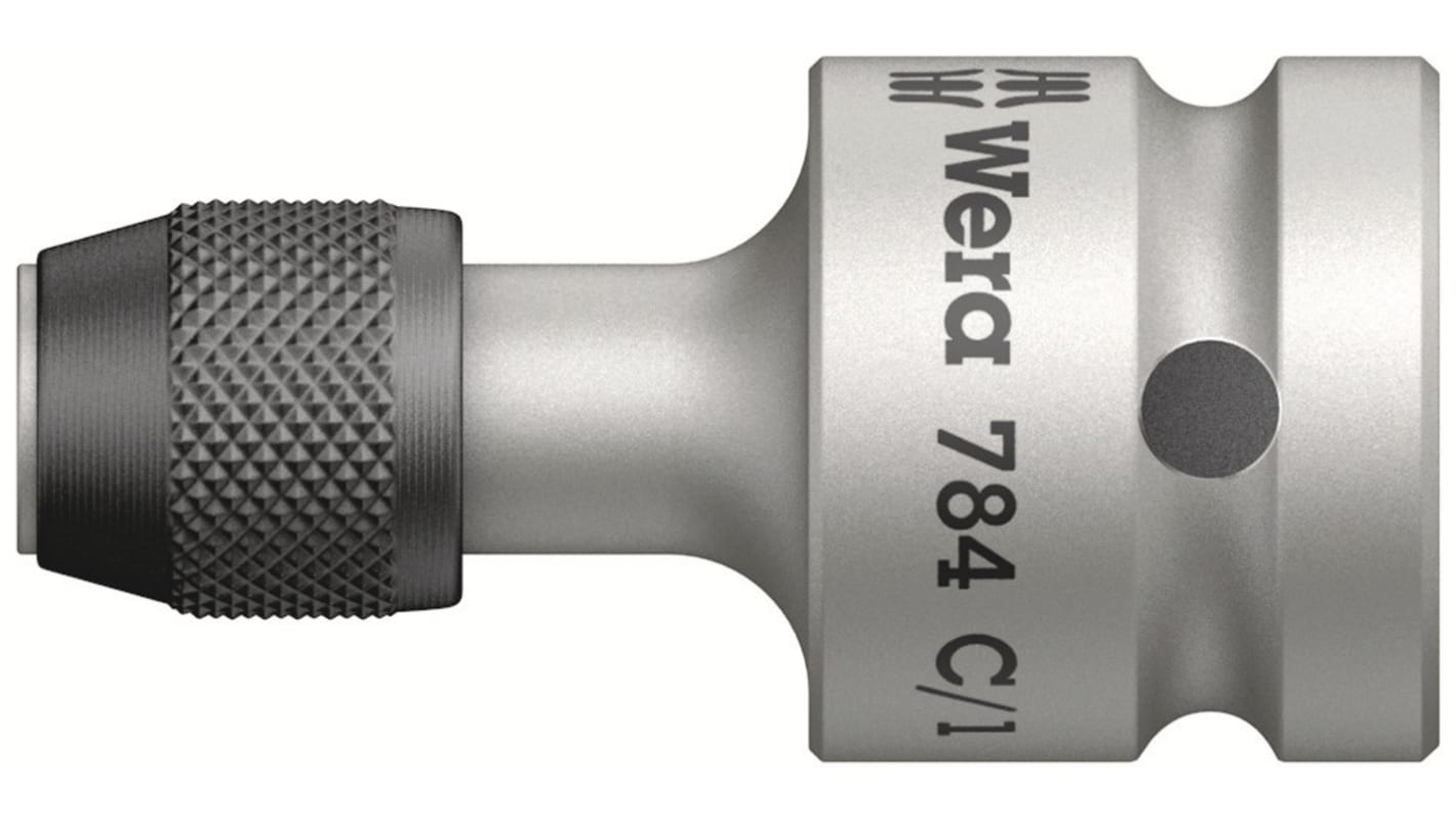 Wera 1/2 in Square Adapter, 50 mm Overall